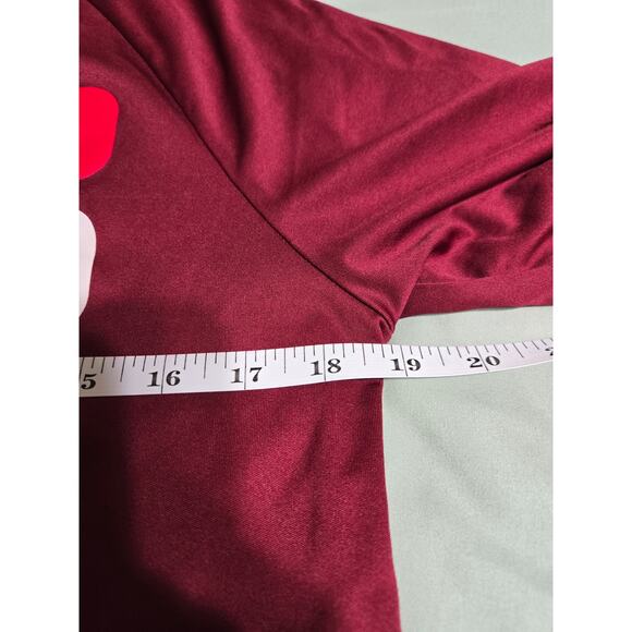 Under armour small men's maroon athletic t-shirt - Picture 6 of 7